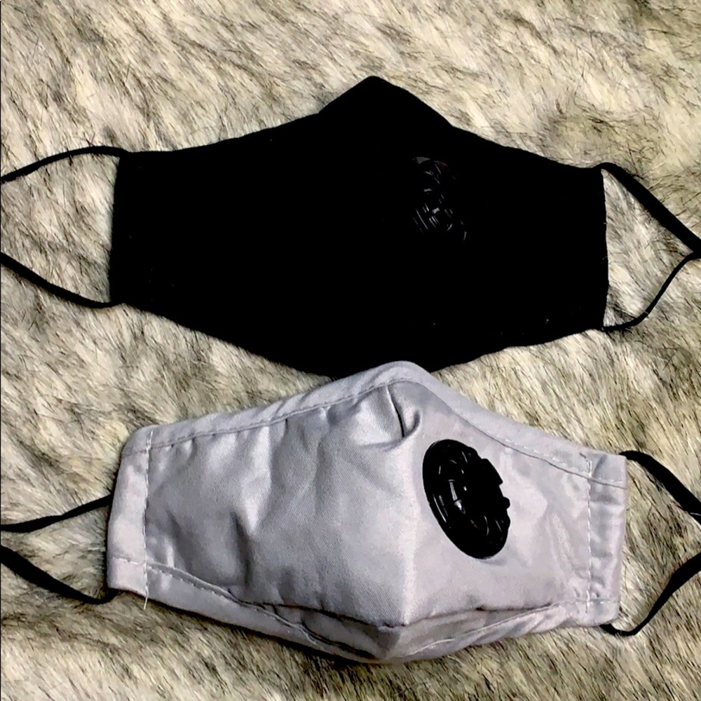 Kids Mask with Valve, Filter Pocket, Lanyard